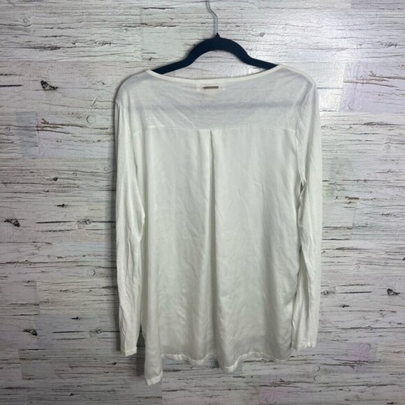 Michael Kors  white long sleeve size large - Picture 9 of 9